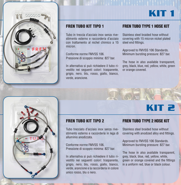 Frentubo - Bromsslangar ABS Delete - RS660