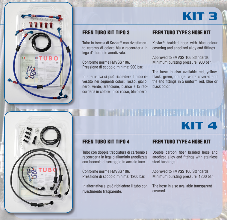 Frentubo - Bromsslangar ABS Delete - RS660