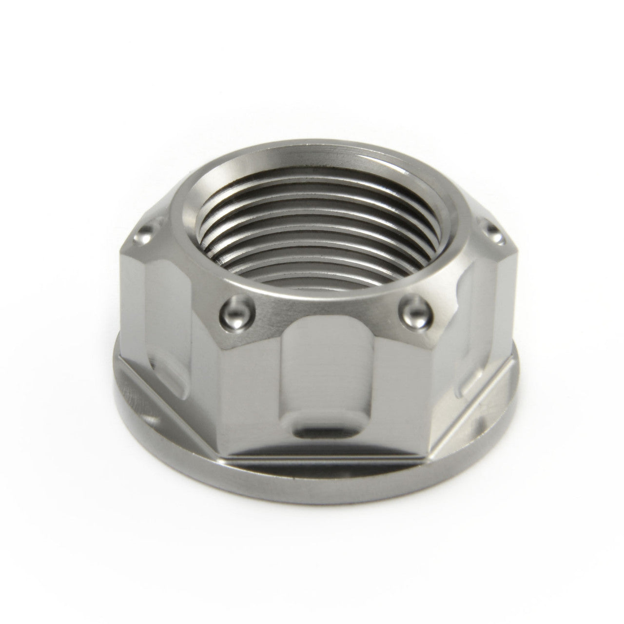 Pro-Bolt - Titanium Flanged Axle Nut M20x(1.50mm) 32mm Flange Rear Wheel