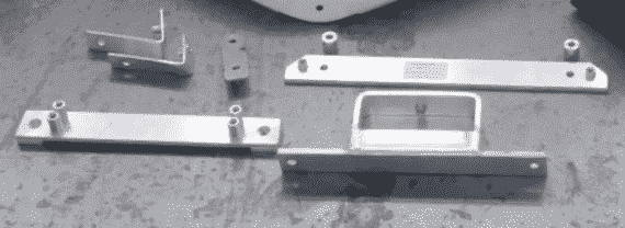 Bikesplast - Kit of ALU Holders – Yamaha R6 2006 – 2020